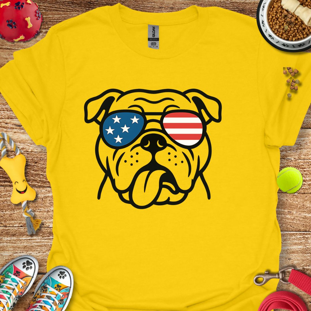 Patriotic Mastiff T-Shirt