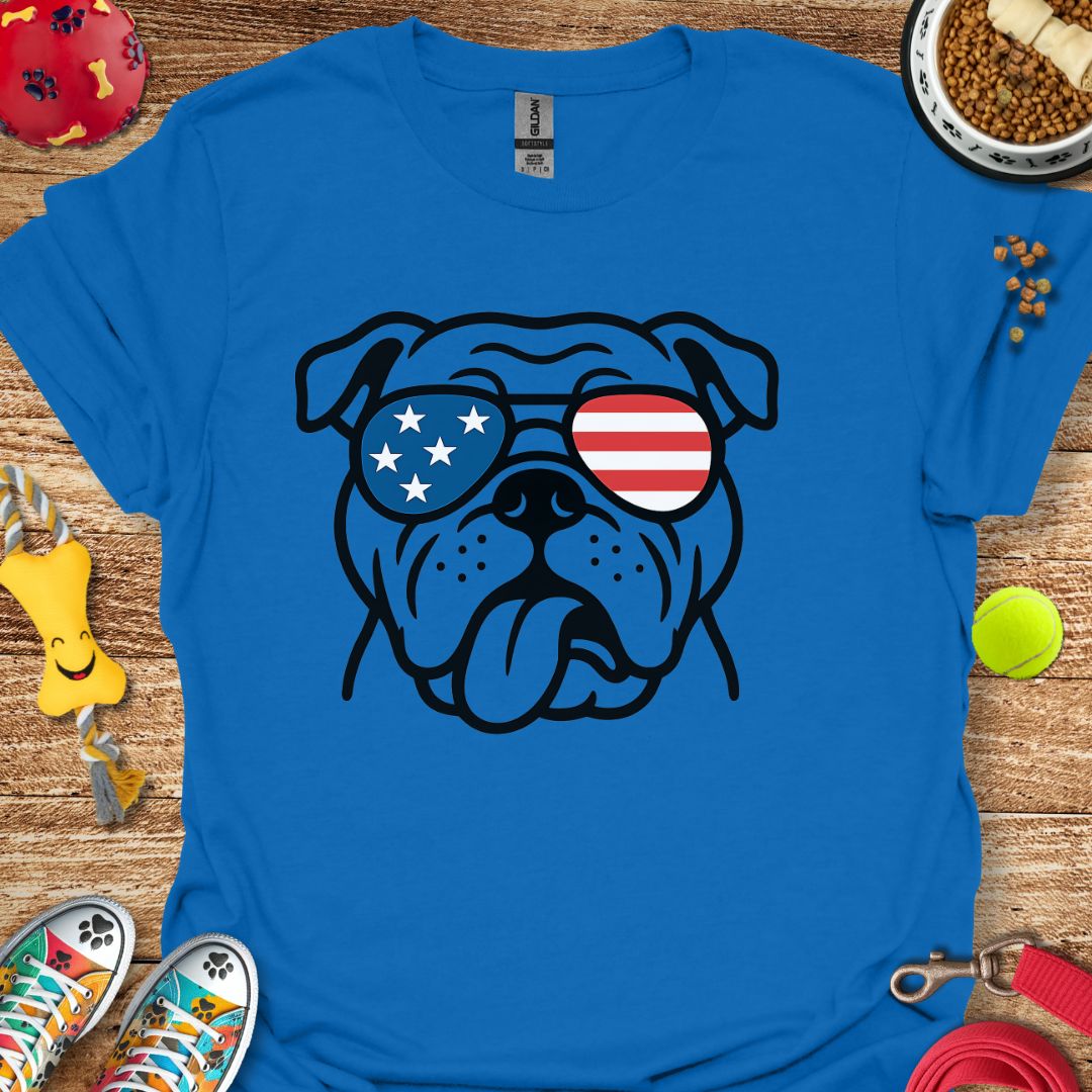 Patriotic Mastiff T-Shirt