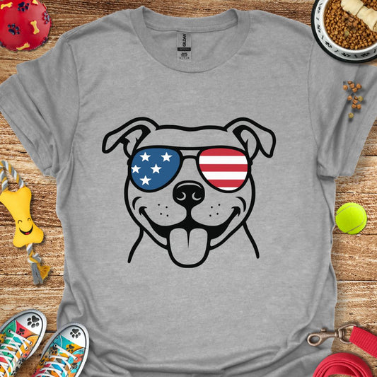 Patriotic Pittie T-Shirt