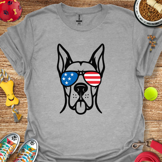Patriotic Great Dane T-Shirt