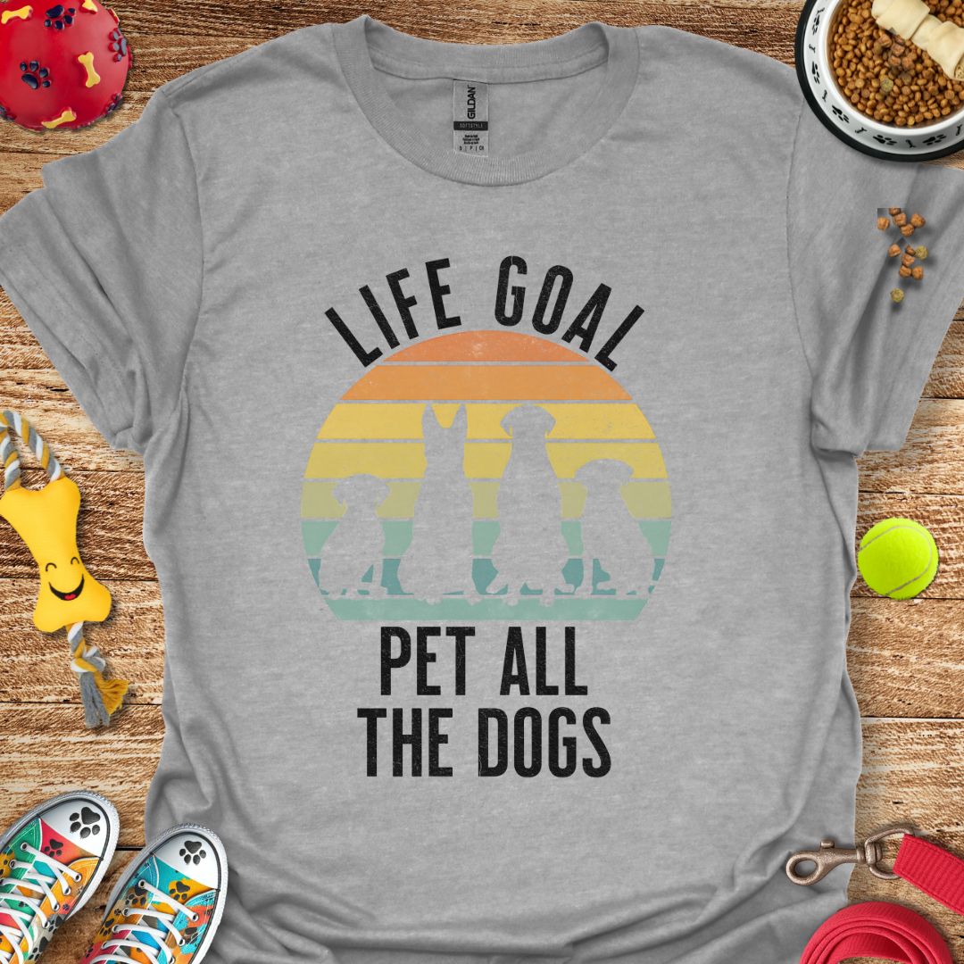 Life Goal Retro Sunset T-Shirt