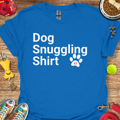 Dog Snuggling T-Shirt