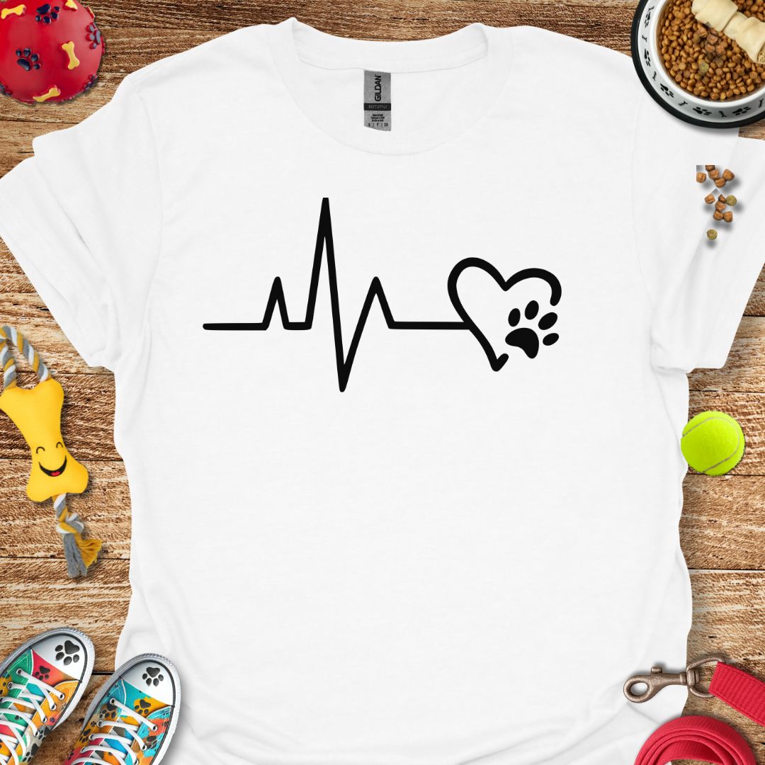 Heartbeat of a Dog Lover T-Shirt
