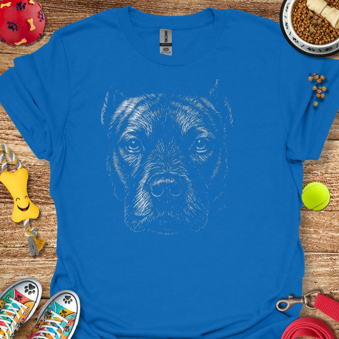 Pitbull Portrait  T-Shirt