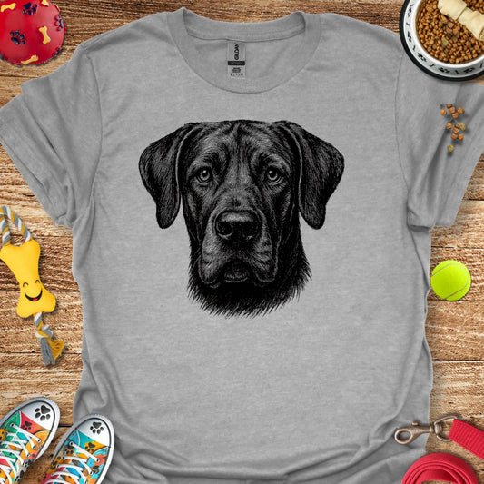 Great Dane Portrait T-Shirt