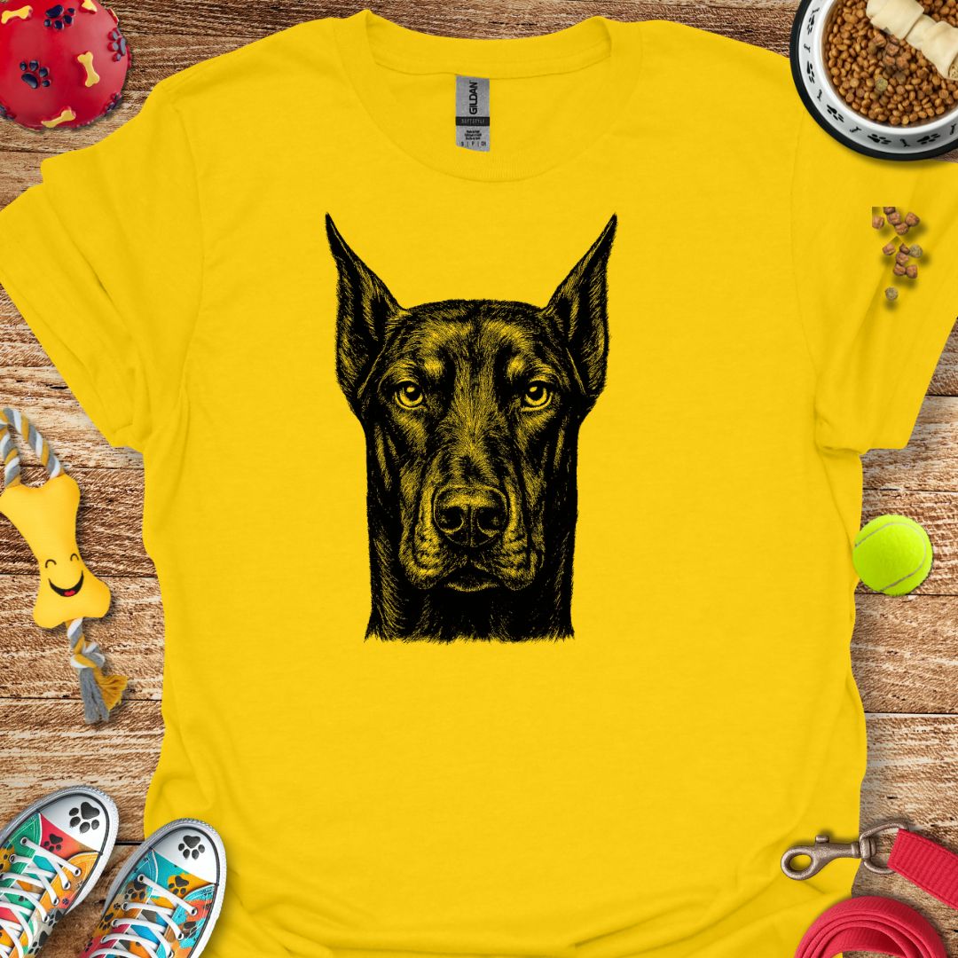Doberman Portrait T-Shirt
