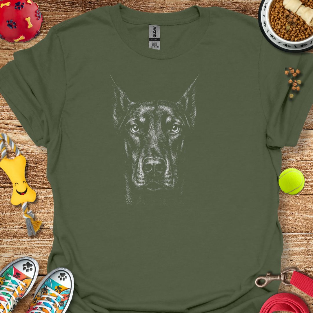 Doberman Portrait T-Shirt