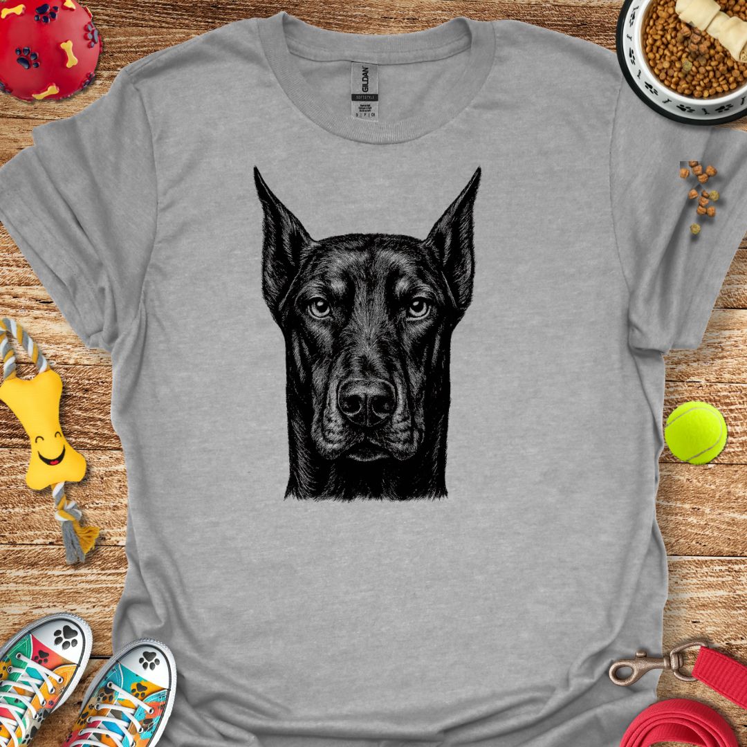 Doberman Portrait T-Shirt