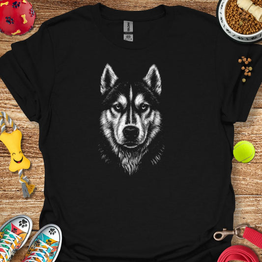 Husky Portrait T-Shirt