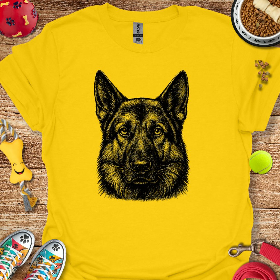German Shepherd Portrait T-Shirt