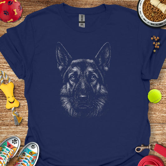 German Shepherd Portrait T-Shirt