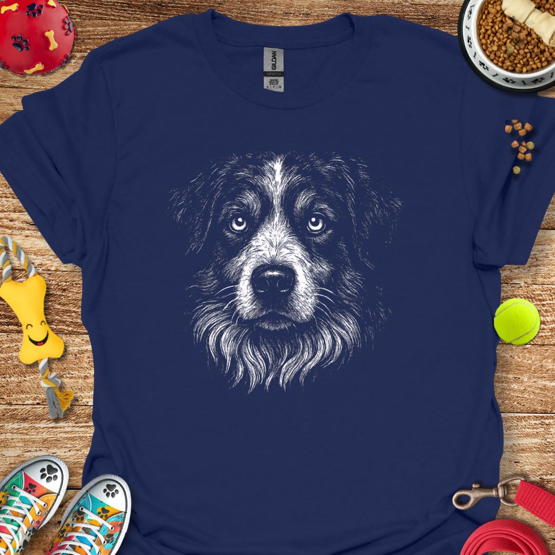 Australian Shepherd Portrait  T-Shirt