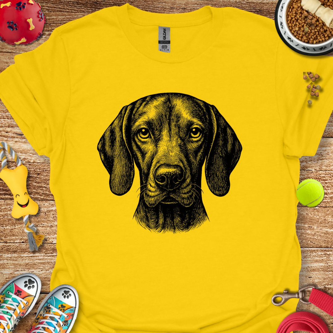 Vizsla Portrait  T-Shirt