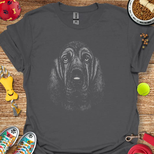Bloodhound Portrait  T-Shirt
