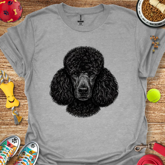 Poodle Portrait  T-Shirt