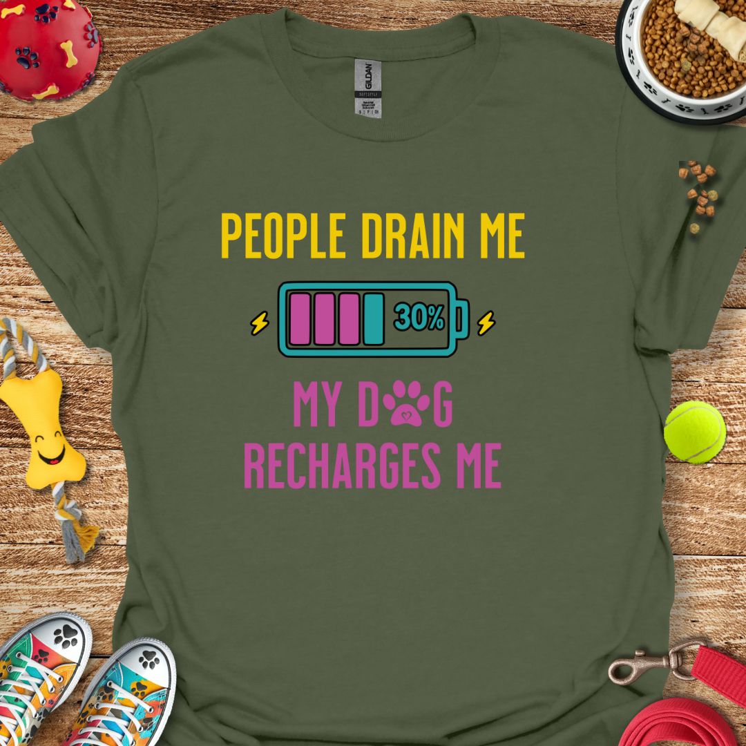 People Drain Me T-Shirt