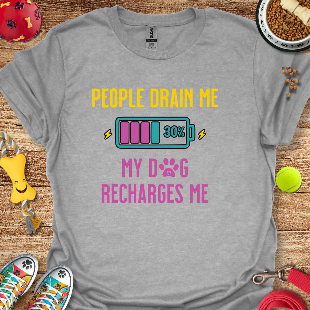 People Drain Me T-Shirt