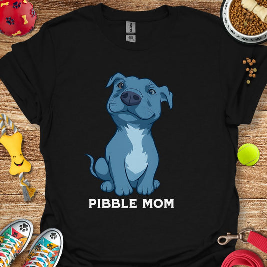 Pibble Mom (blue) T-Shirt