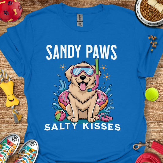 Sandy Paws Retriever T-Shirt