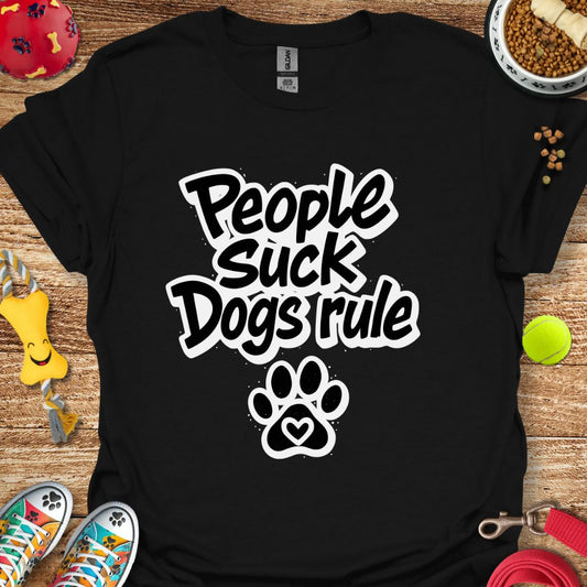 Dogs Rule (Graffiti Style) T-Shirt