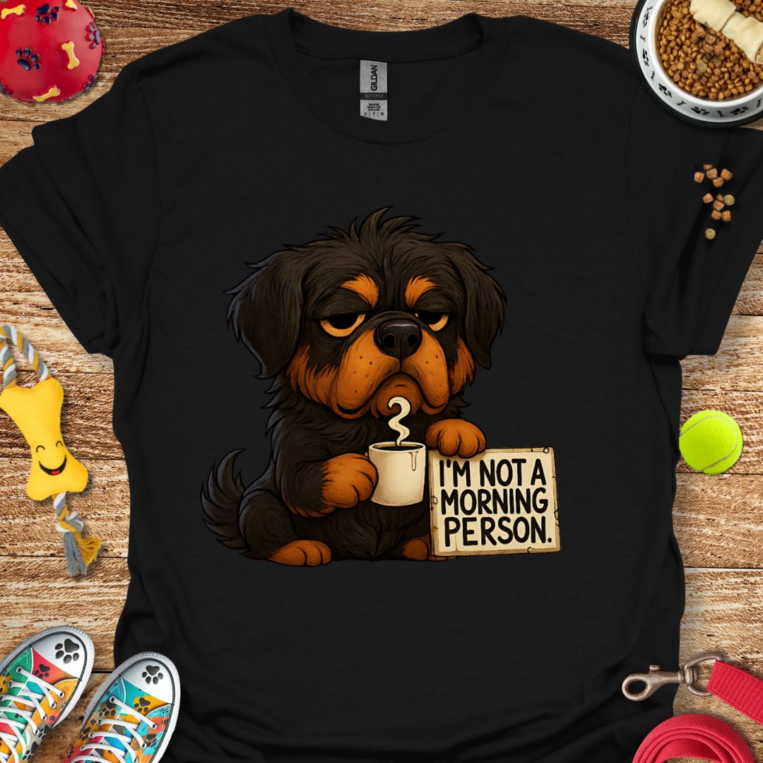Grumpy Morning Rottie T-Shirt