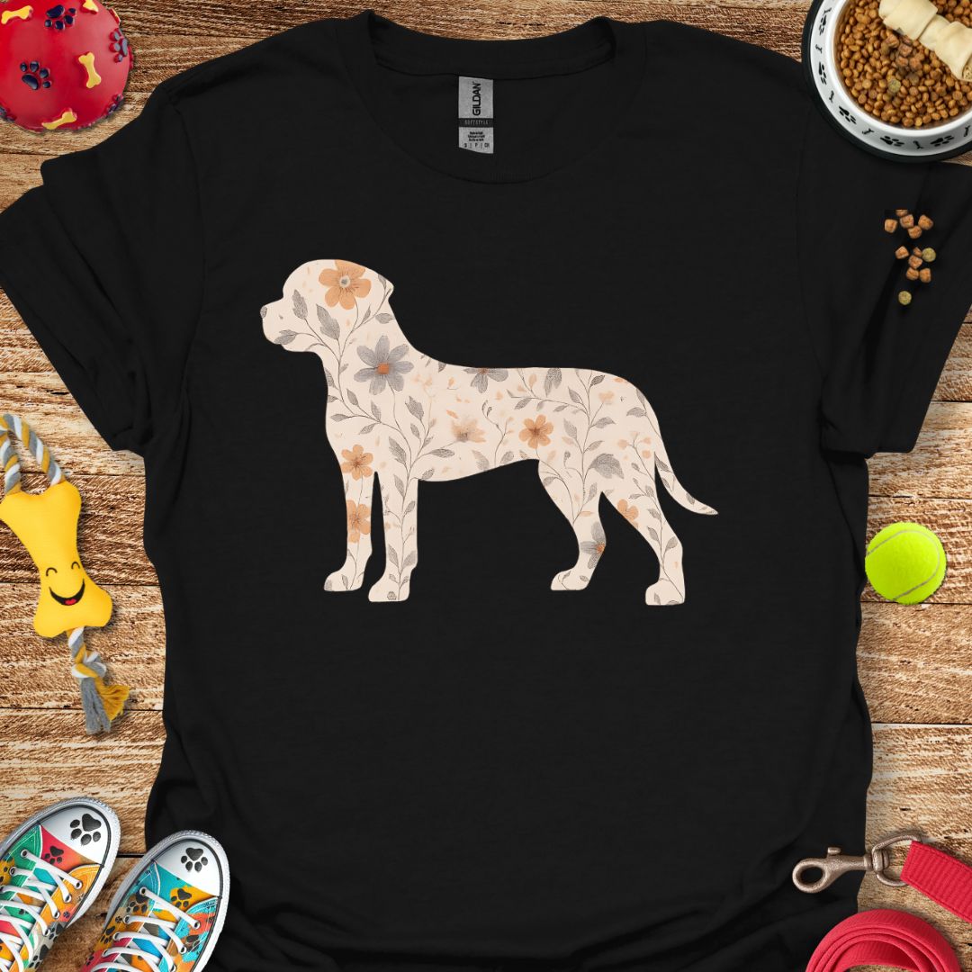 Flower Mastiff T-Shirt