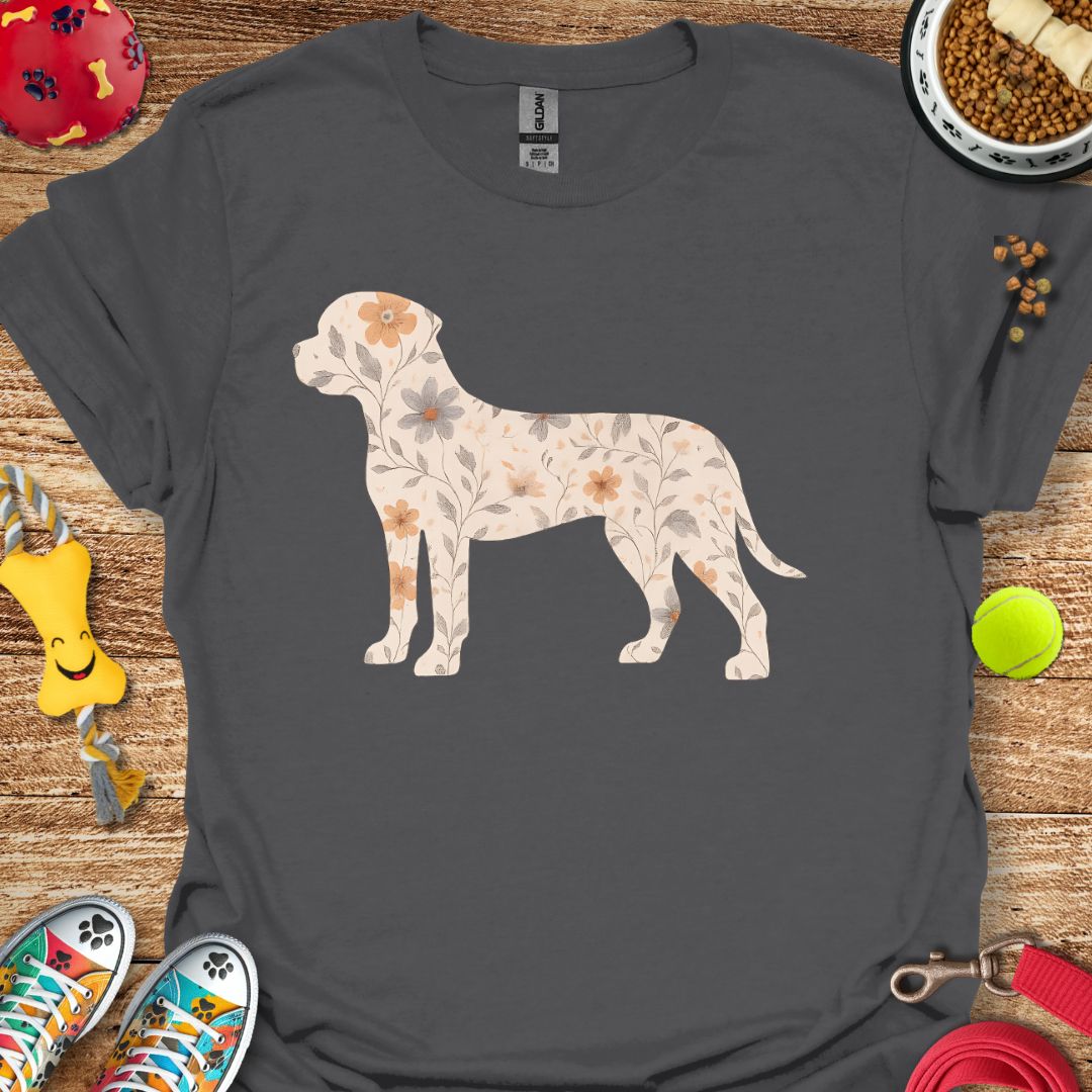 Flower Mastiff T-Shirt