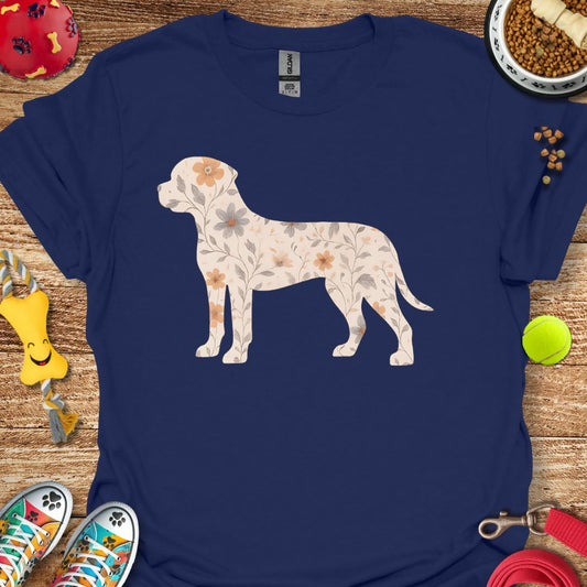 Flower Mastiff T-Shirt