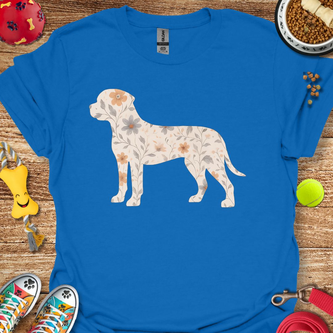 Flower Mastiff T-Shirt