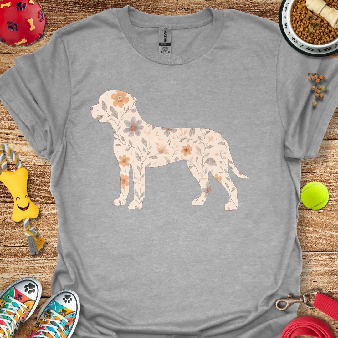 Flower Mastiff T-Shirt