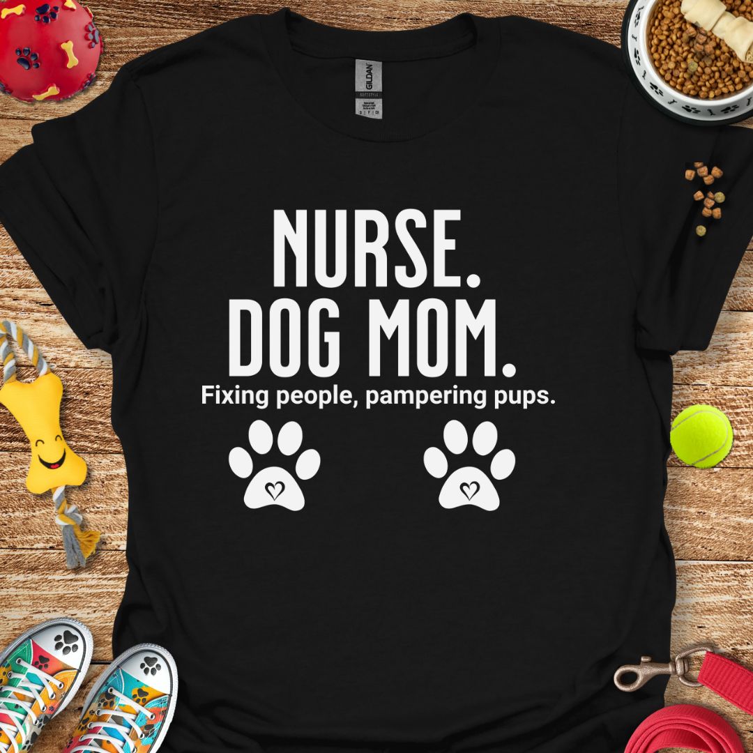 Nurse Dog Mom T-Shirt