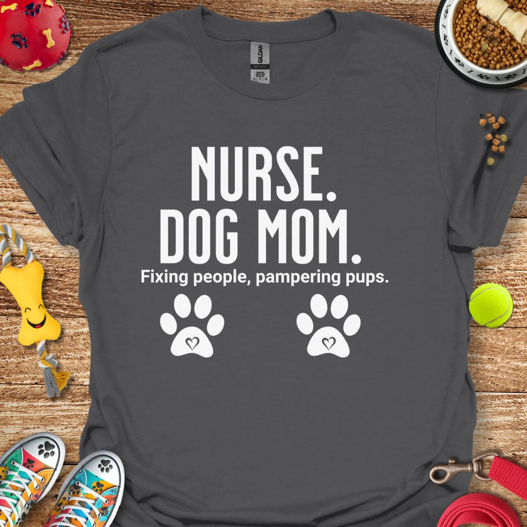 Nurse Dog Mom T-Shirt