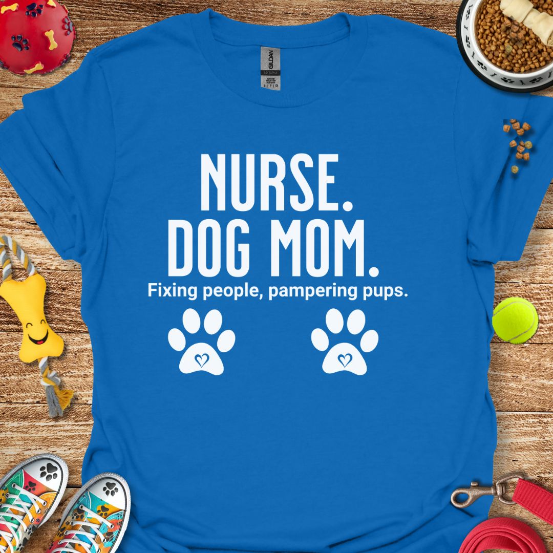 Nurse Dog Mom T-Shirt