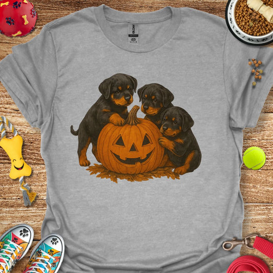 Pumpkin Rottweiler T-Shirt