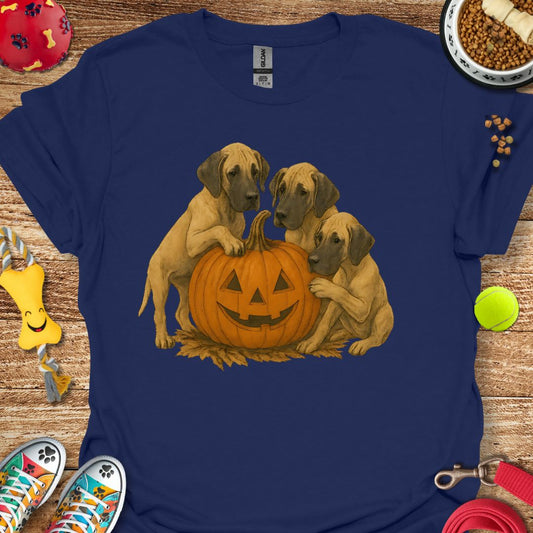 Pumpkin Great Dane T-Shirt