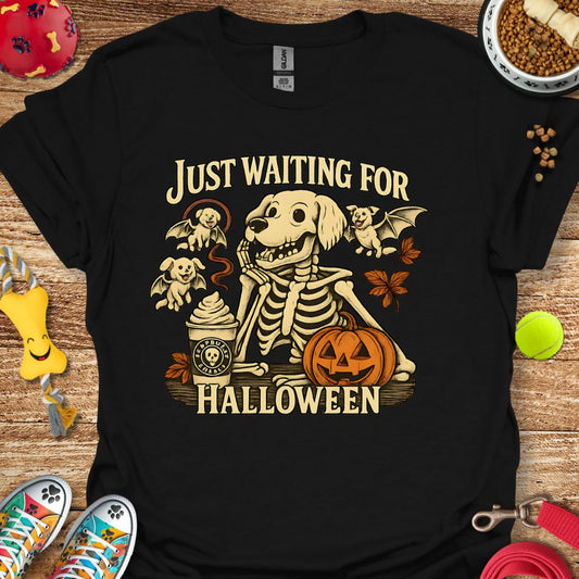 Just Waiting for Halloween Golden T-Shirt