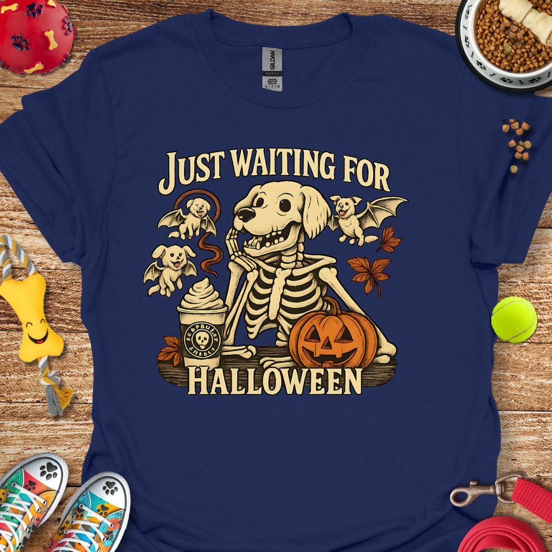 Just Waiting for Halloween Golden T-Shirt