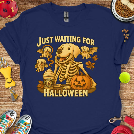 Just Waiting for Halloween Labrador T-Shirt
