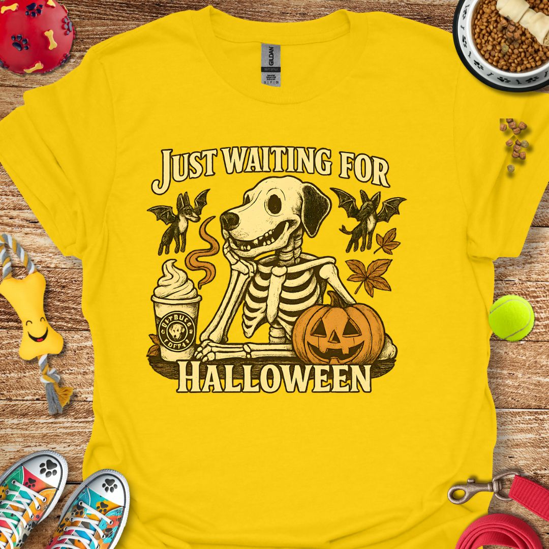 Just Waiting for Halloween Great Dane T-Shirt