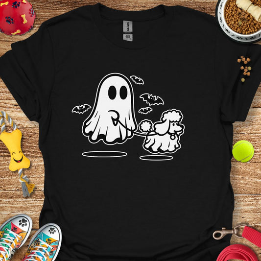 Ghost Walking Poodle T-Shirt