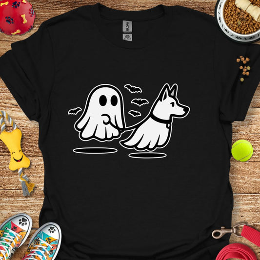 Ghost Walking German Shepherd T-Shirt