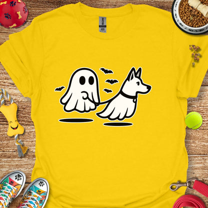 Ghost Walking German Shepherd T-Shirt
