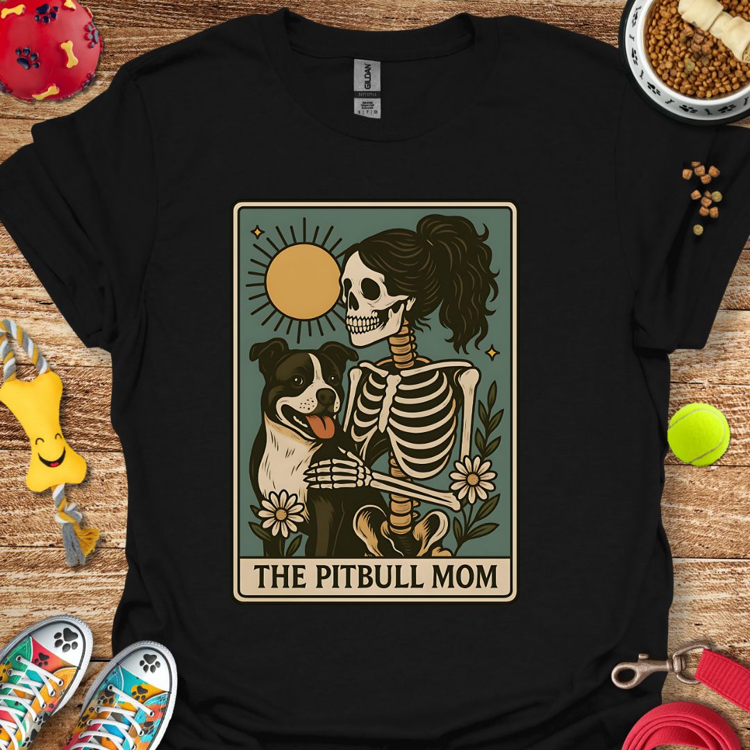 Tarot Card Pitbull Mom T-Shirt