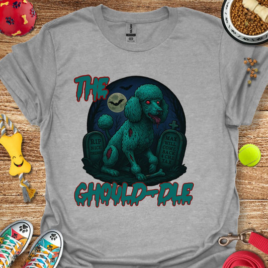 The Ghould-Dle Zombie (Poodle) T-Shirt