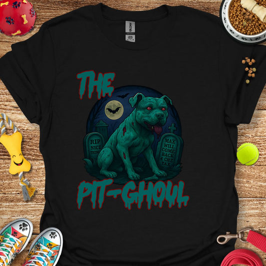 The Pit-Ghoul Zombie (Pitbull) T-Shirt