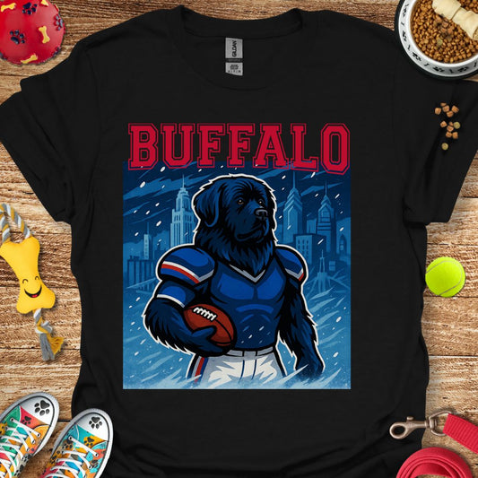 Buffalo Football Dog T-Shirt