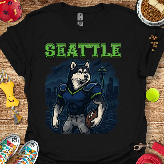 Seattle Football Dog T-Shirt