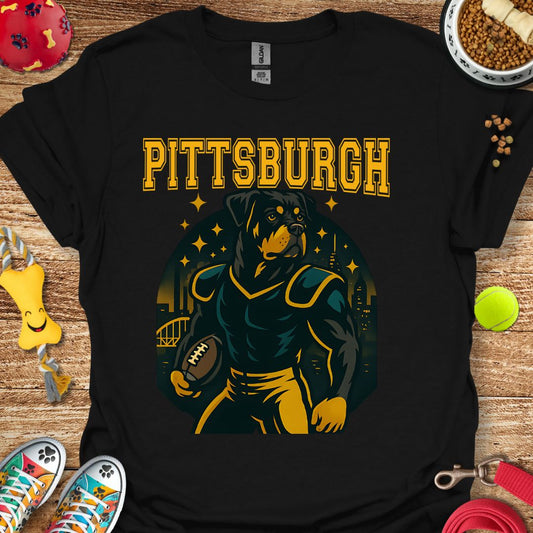 Pittsburgh Football Dog T-Shirt
