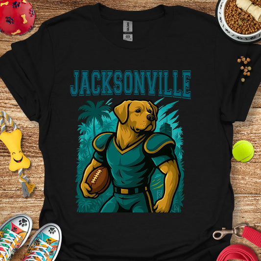 Jacksonville Football Dog T-Shirt