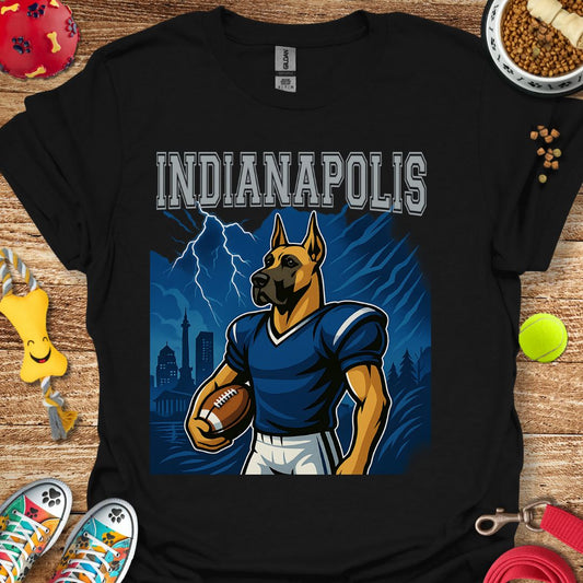 Indianapolis Football Dog T-Shirt